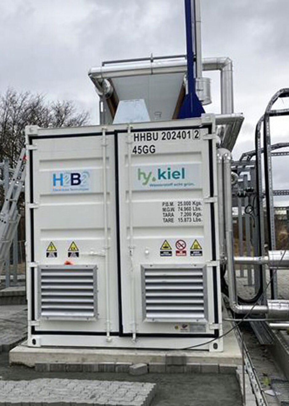 Wasserstoff Pufferspeicher von VAKO