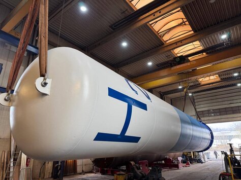 Transport der Wasserstoffspeicher